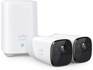 Eufy Security eufyCam 2 Wireless Home Security Camera System, 365-Day Battery Life, HD 1080p, IP67 Weatherproof, Night Vision, Compatible with Amazon Alexa, 2-Cam Kit, No Monthly Fee Eufy Security eufyCam 2 Wireless Home Security Camera System, 365-Day Battery Life, HD 1080p, IP67 Weatherproof, Night Vision, Compatible with Amazon Alexa, 2-Cam Kit, No Monthly Fee