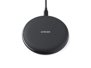 Anker Wireless Charger, PowerWave Pad Upgraded 10W Max, 7.5W for iPhone 11, 11 Pro, 11 Pro Max, Xs Max, XR, XS, X, 8, 8 Plus, 10W Fast-Charging Galaxy S10 S9 S8, Note 10 Note 9 Note 8 (No AC Adapter) Anker Wireless Charger, PowerWave Pad Upgraded 10W Max, 7.5W for iPhone 11, 11 Pro, 11 Pro Max, Xs Max, XR, XS, X, 8, 8 Plus, 10W Fast-Charging Galaxy S10 S9 S8, Note 10 Note 9 Note 8 (No AC Adapter)