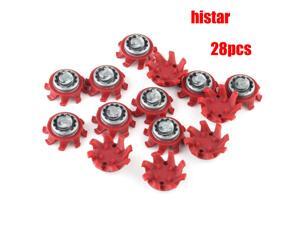 HISTAR 28pcs Golf Shoes Spikes Anti slipping Fast Twist TRI-LOK Replacement For Footjoy HISTAR 28pcs Golf Shoes Spikes Anti slipping Fast Twist TRI-LOK Replacement For Footjoy