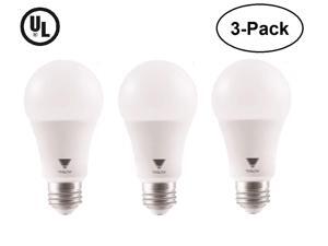 TriGlow (3-Pack) 15 Watt (100W Equivalent) A19 LED Bulbs, 3000K (Soft White Color), 1500 Lumens and E26 Base, UL Listed, Pack of 3 Bulbs TriGlow (3-Pack) 15 Watt (100W Equivalent) A19 LED Bulbs, 3000K (Soft White Color), 1500 Lumens and E26 Base, UL Listed, Pack of 3 Bulbs