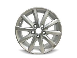 New 16X6.5 Toyota Camry (10-11) 5 Lug 10 Spoke Silver Alloy Rim Full Size Replacement Alloy Wheel New 16X6.5 Toyota Camry (10-11) 5 Lug 10 Spoke Silver Alloy Rim Full Size Replacement Alloy Wheel