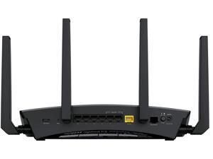 NETGEAR R9000-100NAR Nighthawk X10 AD7200 Band 1: 800 Mbps @ 2.4 GHz - 256 QAM
Band 2: 1733 Mbps @ 5 GHz - 256 QAM
Band 3: 4600 Mbps @ 60 GHz - SC NETGEAR R9000-100NAR Nighthawk X10 AD7200 Band 1: 800 Mbps @ 2.4 GHz - 256 QAM
Band 2: 1733 Mbps @ 5 GHz - 256 QAM
Band 3: 4600 Mbps @ 60 GHz - SC