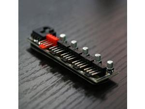 Newest 1 to 5 PWM 4Pin Cooler Cooling Fan Hub Splitter Cable Power by 4Pin header of Motherboard for Water Cooling Water Pump FAN DIY Newest 1 to 5 PWM 4Pin Cooler Cooling Fan Hub Splitter Cable Power by 4Pin header of Motherboard for Water Cooling Water Pump FAN DIY