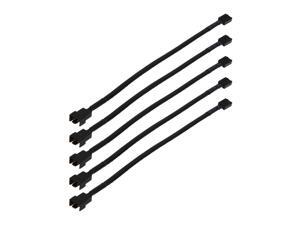 5 Pack Braided Sleeving 25CM Molex TX4 4pin Connectors CPU PWM Fan Power Extension Cable,4 pin Molex Plug Backword 2 pin 3pin Case fan 5 Pack Braided Sleeving 25CM Molex TX4 4pin Connectors CPU PWM Fan Power Extension Cable,4 pin Molex Plug Backword 2 pin 3pin Case fan