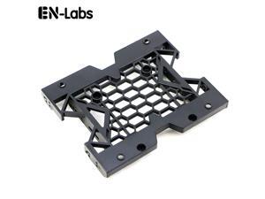 EnLabs Internal Hard Disk Drive 2.5'' or 3.5'' to 5.25'' SSD HDD Mounting Bracket Bays Holder Adapter for PC,5.25-inch Tray for 2.5-inch or 3.5-inch and 12cm Fan Cooler Mounting EnLabs Internal Hard Disk Drive 2.5'' or 3.5'' to 5.25'' SSD HDD Mounting Bracket Bays Holder Adapter for PC,5.25-inch Tray for 2.5-inch or 3.5-inch and 12cm Fan Cooler Mounting