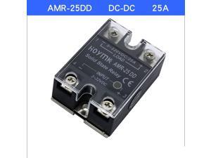Q00022 Hoymk AMR-25DD DC-DC 25A Actually 3-32V DC to 5-220V DC AMR 25DD Single Phase Solid State Relay Q00022 Hoymk AMR-25DD DC-DC 25A Actually 3-32V DC to 5-220V DC AMR 25DD Single Phase Solid State Relay