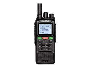 Ham Radio Walkie Talkie EasyTalk ET-889 10W GPS Dual Band VHF&UHF 136-174MHz/400-520MHz 999 channels vox Long Range 2-5 miles Two Way Radio Transceiver Ham Radio Walkie Talkie EasyTalk ET-889 10W GPS Dual Band VHF&UHF 136-174MHz/400-520MHz 999 channels vox Long Range 2-5 miles Two Way Radio Transceiver