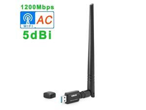 OURLINK AC1200 1200mbps mini Dual Band Wireless USB Adapter 2.4GHz 300Mbps/5Ghz 867Mbps with 5dbi High Gain Antenna OURLINK AC1200 1200mbps mini Dual Band Wireless USB Adapter 2.4GHz 300Mbps/5Ghz 867Mbps with 5dbi High Gain Antenna