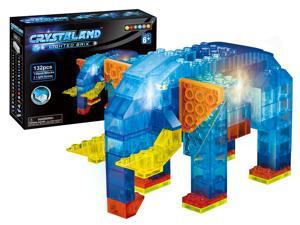 6-in-1 Models Crystal Elephant Building Blocks Set Intelligence Mega Block Magnetic Smart Toys Brick (132pcs) 6-in-1 Models Crystal Elephant Building Blocks Set Intelligence Mega Block Magnetic Smart Toys Brick (132pcs)