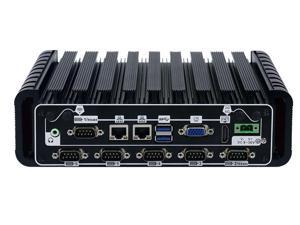 Fanless Industrial PC Rugged Computer IPC Mini PC Windows 10 Pro/ Linux with Intel Core I5 4200U 9 to 36V 4 RS232 2 RS485 2 Intel 82583V LAN 3G 4G WiFi Support SIM Slot Barebone I12 Fanless Industrial PC Rugged Computer IPC Mini PC Windows 10 Pro/ Linux with Intel Core I5 4200U 9 to 36V 4 RS232 2 RS485 2 Intel 82583V LAN 3G 4G WiFi Support SIM Slot Barebone I12