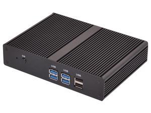 Fanless Mini PC Desktop Computer With Intel Core I3 7100U Black Partaker P6 WiFi 300Mbps Barebone System Fanless Mini PC Desktop Computer With Intel Core I3 7100U Black Partaker P6 WiFi 300Mbps Barebone System