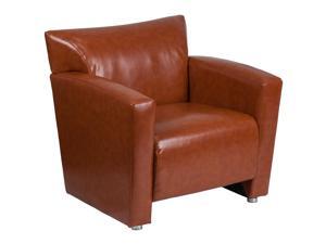 HERCULES Majesty Series Cognac Leather Chair HERCULES Majesty Series Cognac Leather Chair