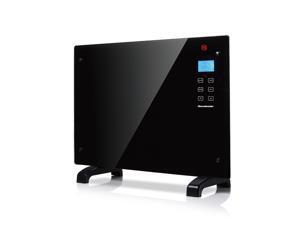 Homeleader Electric Panel Heater GH-15F, Crystal Glass Flat Convector Heater with LED Screen and Remote Control, 1500W, Black Homeleader Electric Panel Heater GH-15F, Crystal Glass Flat Convector Heater with LED Screen and Remote Control, 1500W, Black