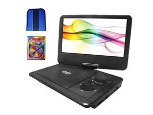Sylvania 9" Swivel Screen Portable DVD Player w/ 5Hr Battery - Essentials Bundle Sylvania 9" Swivel Screen Portable DVD Player w/ 5Hr Battery - Essentials Bundle
