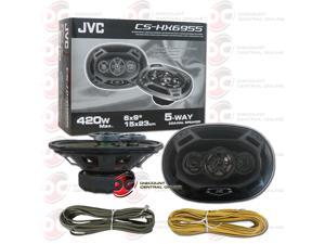 JVC-CS-HX6955 6X9" 5-WAY CAR AUDIO SPEAKERS (HX SERIES) JVC-CS-HX6955 6X9" 5-WAY CAR AUDIO SPEAKERS (HX SERIES)