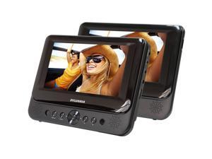 SYLVANIA , SDVD7750, 7" Dual Screen Portable DVD Player-Black SYLVANIA , SDVD7750, 7" Dual Screen Portable DVD Player-Black