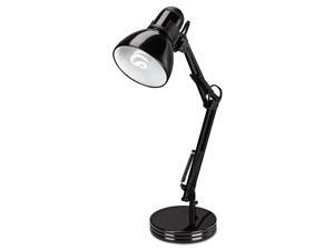 Architect Desk Lamp, Adjustable Arm, 22"H, Black Architect Desk Lamp, Adjustable Arm, 22"H, Black