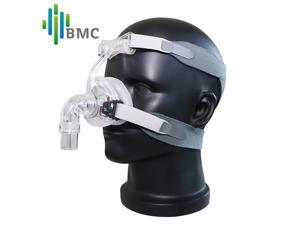 BMC NM4 Nasal Mask With Headgear and SML 3 Size Silicon Gel Cushion For CPAP & Auto CPAP Sleep Snoring Apnea BMC NM4 Nasal Mask With Headgear and SML 3 Size Silicon Gel Cushion For CPAP & Auto CPAP Sleep Snoring Apnea