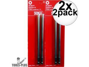 Senco EA0315 Square Head DuraSpin Drive Bits 2x 2-Pack Senco EA0315 Square Head DuraSpin Drive Bits 2x 2-Pack