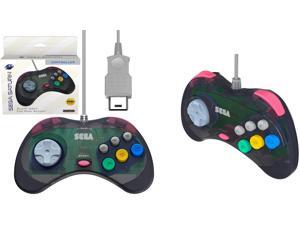 Retro-Bit Official Sega Saturn Controller Pad for Sega Saturn - Original Port - Slate Grey Retro-Bit Official Sega Saturn Controller Pad for Sega Saturn - Original Port - Slate Grey