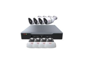Revo America RAJ82VD4GB4G-2T Aero HD 1080p 8 Channel Surveillance System with 8 Indoor & Outdoor Cameras Revo America RAJ82VD4GB4G-2T Aero HD 1080p 8 Channel Surveillance System with 8 Indoor & Outdoor Cameras