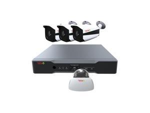 Revo America RA83VD1IB3I-1T Aero HD 8 Channel Surveillance Video Security System with 4 Indoor & Outdoor 5 Megapixel Cameras Revo America RA83VD1IB3I-1T Aero HD 8 Channel Surveillance Video Security System with 4 Indoor & Outdoor 5 Megapixel Cameras