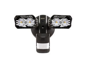 SANSI LED Security Lights, 18W (150Watt Incandescent Equiv.) Motion Sensor Lights, 1800lm 5000K Daylight Waterproof Outdoor Floodlights with Adjustable Dual-head, Bronze SANSI LED Security Lights, 18W (150Watt Incandescent Equiv.) Motion Sensor Lights, 1800lm 5000K Daylight Waterproof Outdoor Floodlights with Adjustable Dual-head, Bronze