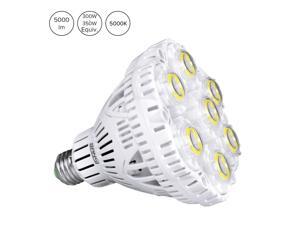 SANSI 40W LED Light Bulb, 300-350W Equiv, 5000K Daylight, 5500lm Super Bright Bulb, Non-Dimmable, CRI 80, E26 to E39 adapter, BR30 Floodlight for Warehouse Church Barn Supermarket Logistic Center SANSI 40W LED Light Bulb, 300-350W Equiv, 5000K Daylight, 5500lm Super Bright Bulb, Non-Dimmable, CRI 80, E26 to E39 adapter, BR30 Floodlight for Warehouse Church Barn Supermarket Logistic Center