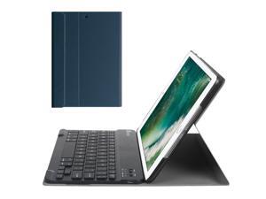 Fintie SlimShell Keyboard Case Cover for iPad 9.7 Inch 6th Gen 2018 / 5th Gen 2017 / iPad Air 2 / iPad Air, Navy Fintie SlimShell Keyboard Case Cover for iPad 9.7 Inch 6th Gen 2018 / 5th Gen 2017 / iPad Air 2 / iPad Air, Navy