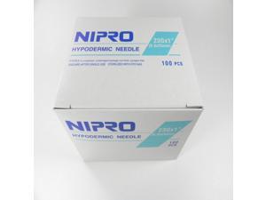 Nipro Hypodermic Sterile Needles Size 23G X 1 - 100 Per box Nipro Hypodermic Sterile Needles Size 23G X 1 - 100 Per box