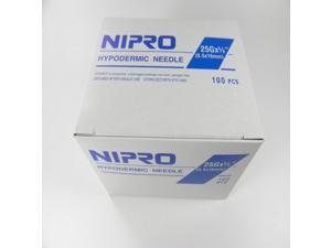 Nipro Hypodermic Sterile Needles Size 25G X 5/8
100 Per Box Nipro Hypodermic Sterile Needles Size 25G X 5/8
100 Per Box