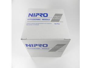 Nipro Hypodermic Sterile Needles Size 27G X 1 1/4 - 100 Per Box Nipro Hypodermic Sterile Needles Size 27G X 1 1/4 - 100 Per Box