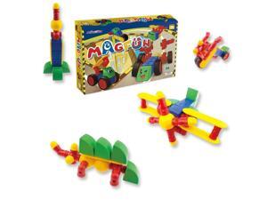 MagFun- 32pc Magnetic Building Blocks 3D Shapes,Educational Toy for Kids MagFun- 32pc Magnetic Building Blocks 3D Shapes,Educational Toy for Kids