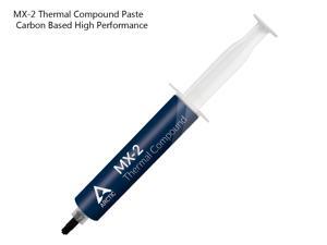 ARCTIC MX-2 Thermal Compound Paste, Carbon Based High Performance, Heatsink Paste, Thermal Compound CPU for All Coolers, Thermal Interface Material - 65 Grams ARCTIC MX-2 Thermal Compound Paste, Carbon Based High Performance, Heatsink Paste, Thermal Compound CPU for All Coolers, Thermal Interface Material - 65 Grams