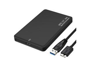 External Hard Drive Enclosure Adapter,USB 3.0 to SATA Hard Disk Case Housing for 2.5 Inch 9.5mm 7mm HDD/SSD, Up to 10TB,Tool Free UASP, For Sandisk, WD, Seagate, Toshiba, Samsung, Hitachi.... External Hard Drive Enclosure Adapter,USB 3.0 to SATA Hard Disk Case Housing for 2.5 Inch 9.5mm 7mm HDD/SSD, Up to 10TB,Tool Free UASP, For Sandisk, WD, Seagate, Toshiba, Samsung, Hitachi....