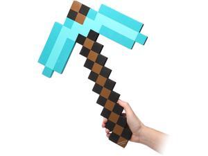 ThinkGeek Officially Licensed Minecraft Foam Diamond Pickaxe ThinkGeek Officially Licensed Minecraft Foam Diamond Pickaxe
