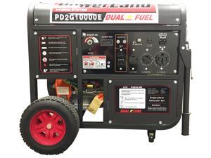 POWERLAND PD2G10000E 16 HP Dual-Fuel (Gas/LPG) Portable Generator with Electric Start - 10,000W Surge & 8.3 Gallon Fuel Tank POWERLAND PD2G10000E 16 HP Dual-Fuel (Gas/LPG) Portable Generator with Electric Start - 10,000W Surge & 8.3 Gallon Fuel Tank