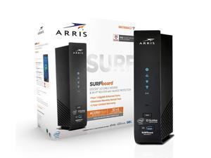 ARRIS SURFboard (32x8) DOCSIS 3.0 Cable Modem Plus AC2350 Dual Band Wi-Fi Router, 1 Gbps Max Speed, Certified for Comcast Xfinity, Spectrum, Cox & more (SBG7600AC2) ARRIS SURFboard (32x8) DOCSIS 3.0 Cable Modem Plus AC2350 Dual Band Wi-Fi Router, 1 Gbps Max Speed, Certified for Comcast Xfinity, Spectrum, Cox & more (SBG7600AC2)