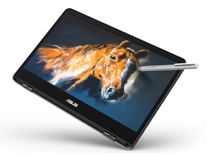 Asus Zenbook Flip 14" FHD (1920x1080) Touch 2-in-1 Business Laptop (Intel Quad Core i7-8565U, 16GB RAM, 1TB PCIe M.2 SSD) Backlit, Fingerprint, Type-C, Bluetooth 5.0, Windows 10 Asus Zenbook Flip 14" FHD (1920x1080) Touch 2-in-1 Business Laptop (Intel Quad Core i7-8565U, 16GB RAM, 1TB PCIe M.2 SSD) Backlit, Fingerprint, Type-C, Bluetooth 5.0, Windows 10