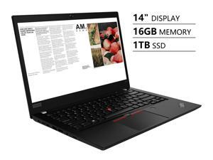Lenovo Thinkpad T490 14" Full HD FHD (1920x1080) IPS Anti-Glare Business Laptop (Intel Quad-Core i7-8565U, 16GB DDR4 RAM, 1TB PCIe SSD) Backlit, Type-C, Thunderbolt, Fingerprint, Windows 10 Pro 64 Lenovo Thinkpad T490 14" Full HD FHD (1920x1080) IPS Anti-Glare Business Laptop (Intel Quad-Core i7-8565U, 16GB DDR4 RAM, 1TB PCIe SSD) Backlit, Type-C, Thunderbolt, Fingerprint, Windows 10 Pro 64