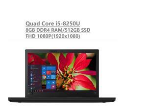 2019 Lenovo Thinkpad T480 14" Full HD FHD(1920x1080) Business Laptop (Intel 8th Gen Quad-Core i5-8250U, 8GB DDR4 RAM, 512GB SSD) Backlit, Thunderbolt 3 Type-C, WiFi, Windows 10 Pro – Black 2019 Lenovo Thinkpad T480 14" Full HD FHD(1920x1080) Business Laptop (Intel 8th Gen Quad-Core i5-8250U, 8GB DDR4 RAM, 512GB SSD) Backlit, Thunderbolt 3 Type-C, WiFi, Windows 10 Pro – Black