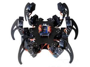 1Set Six 3DOF Legs Alum Alloy Hexapod Spider Robot Frame Kit DIY for Arduino 1Set Six 3DOF Legs Alum Alloy Hexapod Spider Robot Frame Kit DIY for Arduino