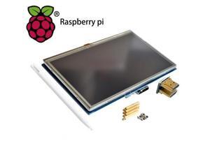 LCD module Pi TFT 5 inch Resistive Touch Screen LCD shield module HDMI interface for Raspberry Pi 3 A /B /2B LCD module Pi TFT 5 inch Resistive Touch Screen LCD shield module HDMI interface for Raspberry Pi 3 A /B /2B