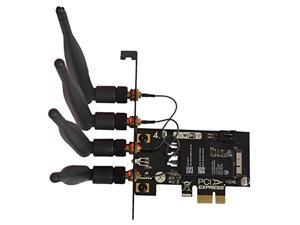 Kit of BCM94360CD BCM94331CD to PCI-E 1X PCI Express Adapter Module Card Kit of BCM94360CD BCM94331CD to PCI-E 1X PCI Express Adapter Module Card