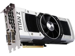 NVIDIA GeForce GTX TITAN Z DirectX 12 (feature level 11_0) 12GB 768-Bit GDDR5 PCI Express 3.0 SLI Support Video Card - OEM NVIDIA GeForce GTX TITAN Z DirectX 12 (feature level 11_0) 12GB 768-Bit GDDR5 PCI Express 3.0 SLI Support Video Card - OEM