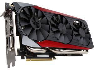ASUS GeForce GTX 980 Ti STRIX-GTX980TI-DC3OC-6GD5-GAMING 6GB 384-Bit GDDR5 PCI Express 3.0 HDCP Ready SLI Support Video Card ASUS GeForce GTX 980 Ti STRIX-GTX980TI-DC3OC-6GD5-GAMING 6GB 384-Bit GDDR5 PCI Express 3.0 HDCP Ready SLI Support Video Card