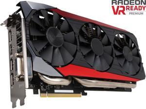 ASUS Radeon R9 390 DirectX 12 STRIX-R9390-DC3OC-8GD5-GAMING 8GB 512-Bit GDDR5 PCI Express 3.0 HDCP Ready Video Card ASUS Radeon R9 390 DirectX 12 STRIX-R9390-DC3OC-8GD5-GAMING 8GB 512-Bit GDDR5 PCI Express 3.0 HDCP Ready Video Card