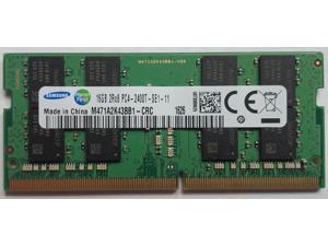 M471A2K43BB1-CRC Samsung 16GB PC4-19200 DDR4-2400MHz non-ECC Unbuffered CL17 260-Pin SoDimm 1.2V Dual Rank Memory Module M471A2K43BB1-CRC Samsung 16GB PC4-19200 DDR4-2400MHz non-ECC Unbuffered CL17 260-Pin SoDimm 1.2V Dual Rank Memory Module