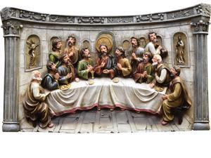 20" The Last Supper Inspirational Religious Christmas Wall Decoration 20" The Last Supper Inspirational Religious Christmas Wall Decoration