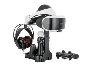 PSVR Stand Charge & Display for PlayStation VR Headset & PS4 Controllers - Storage Accessories Dock Station Power Charger for PS4 Dualshock4 Wireless & Move Controllers PSVR Stand Charge & Display for PlayStation VR Headset & PS4 Controllers - Storage Accessories Dock Station Power Charger for PS4 Dualshock4 Wireless & Move Controllers